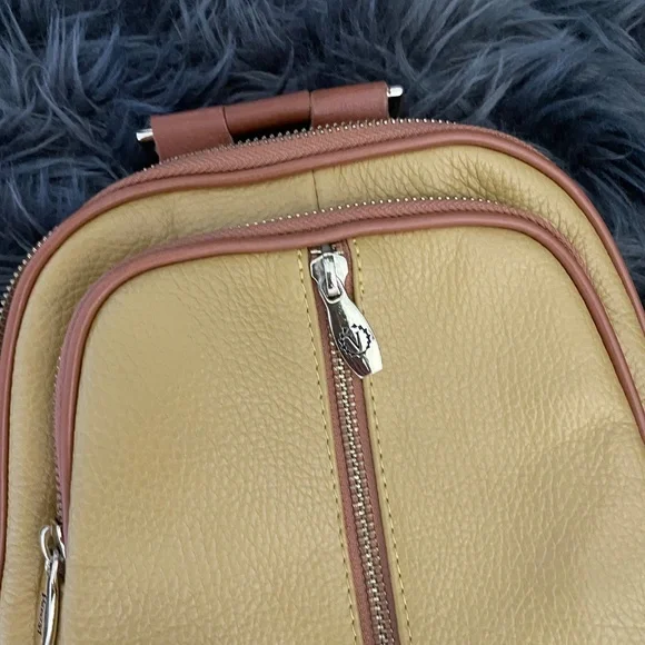 Valentina leather backpack/crossbody bag - Picture 4 of 6